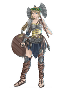 Runa's profile concept from soul calibur IV