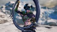 Tira wielding the Eiserne Drossel in Soulcalibur VI