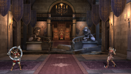 Ostrheinsburg Castle Throne Room, as it appears in Soulcalibur: Broken Destiny