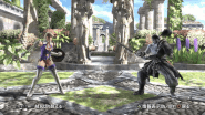 Cassandra's Angel Step in Soulcalibur IV.