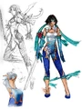 Xianghua art from Soulcalibur III