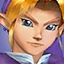 Link's unlockable violet costume icon