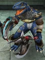 One of the generic lizardman enemies seen in Soulcalibur Legends