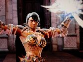 Leandra starts Critical Finish in Soulcalibur IV