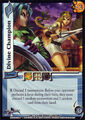 "Divine Champion" card featuring Tira and Sophitia from Universal Fighting System