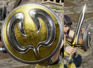 Omega Sword & Elk Shield, when using Sophitia's Colour 4