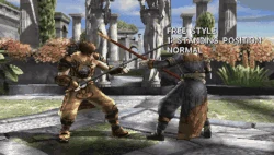 Wind Divide Flare in Soulcalibur Broken Destiny.