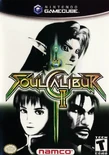 Sc2 us gcn f.jpg (79 KB) Link in the GameCube box art of Soulcalibur II, with Cassandra and Mitsurugi