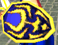 Owl Shield in Sophitia's 2P (Colour 2) Outfit in the Arcade version of Soul Edge