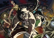 Xianglian stops Kilik's rampage in the Ling-Sheng Su Temple