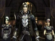Marienbard, Raphael and Jacqueline in Soulcalibur IV
