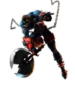 Spawn's second costume from Soulcalibur II