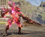 Inferno as the will of Soul Edge in Soulcalibur VI