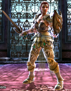 Kisandra's 2P outfit on Soulcalibur IV. With Weapon.