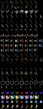 Soul Calibur V weapons