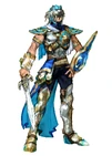 Concept art for 2P Costume