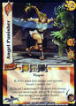 "Angel Punisher" card featuring Tira and Sophitia from Universal Fighting System