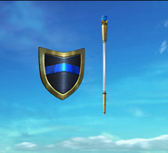 Blue Crystal Rod