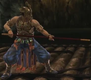 Kilik wielding the Kali-Yuga in Soulcalibur V
