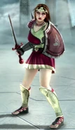 Kisandra's 1P outfit. With Weapon.