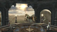 Wolfkrone Monument, as it appears in Soulcalibur: Broken Destiny