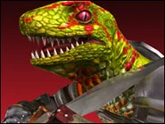 You could be looking for the Lizardman race