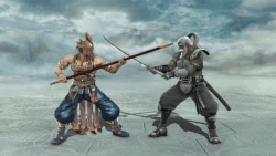 Kilik's Wind Divide Flare in Soulcalibur V.