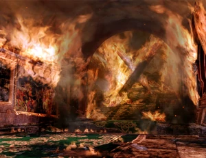 Burning Mansion