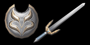 Ω Sword & Elk Shield (2P)