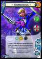 A Cassandra card from Universal Fighting System