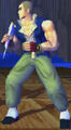 Player 2 costume (variation A) in the PAL version