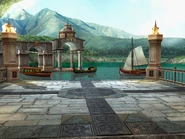 Lakeside Coliseum (Day) in Soulcalibur III: Arcade Edition