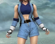 A custom character wearing Gloves (ASUKA) in Soulcalibur V.