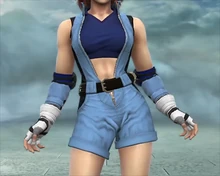 A custom character wearing Top (ASUKA) in Soulcalibur V.