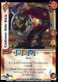 "Cadense Side Kick" card featuring Tira and Astaroth from Universal Fighting System