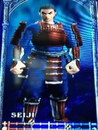 Seiji's first appearance in Soulcalibur III