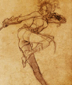 A Natsu sketch from the Japanese Soulcalibur V site.