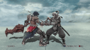 Shoulder Claw Throw in Soulcalibur V.