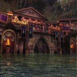 Lakeside Coliseum as featured in Soulcalibur II.