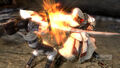 Screenshot of Ezio from Soulcalibur V