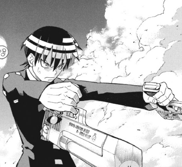 soul eater death the kid guns