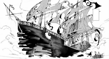 Ghost Ship Nidhogg manga