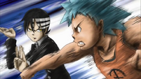 Kid duels Black Star