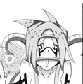 Succubus's face as she seduces