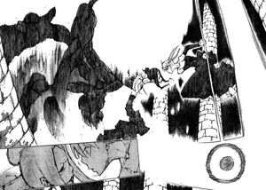 Maka defeats Arachne