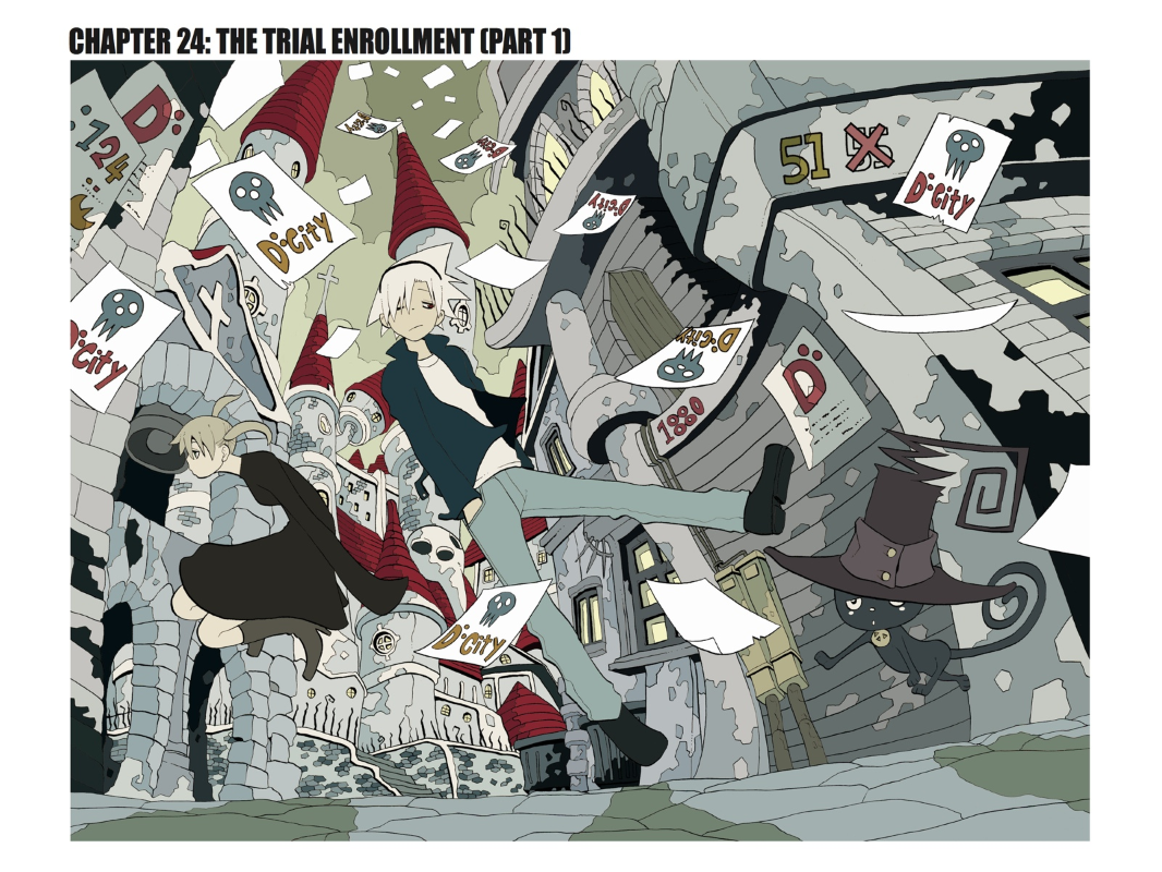 Soul Eater: Chapter 79 color illustration.  Anime soul, Soul eater manga, Soul  eater kid