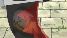 Soul Eater Episode 26 HD - Soul Evans reflected in blade