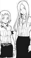 Soul Eater Chapter 45 - Patty and Liz listen to Kid discuss Kim