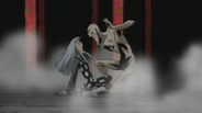 Soul Eater Episode 24 HD - Asura screams at Eruka