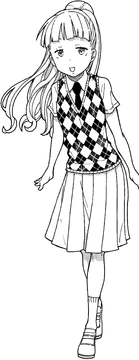 Anya.Hepburn.décontracté